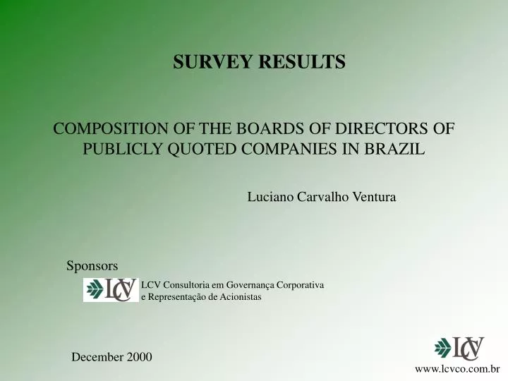 composition of the boards of directors of publicly quoted companies in brazil