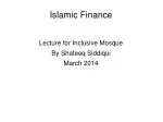 Islamic Finance - slide 1