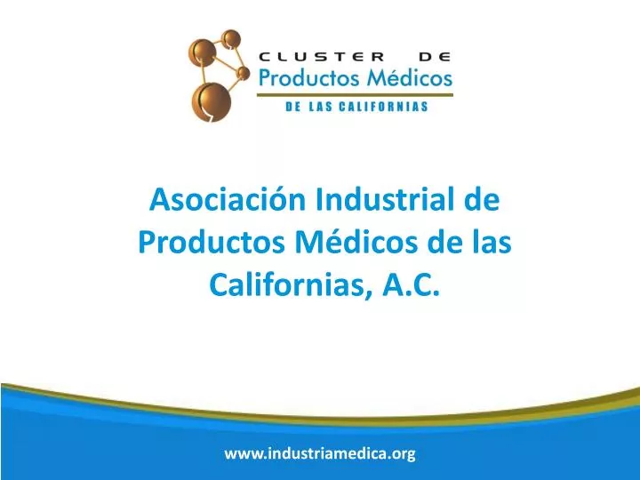 asociaci n industrial de productos m dicos de las californias a c