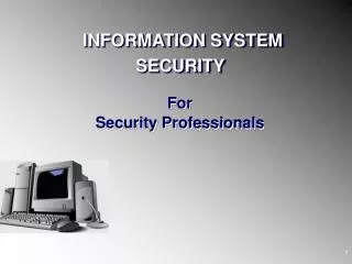 For Security Professionals