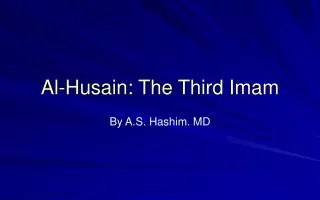 Al-Husain: The Third Imam