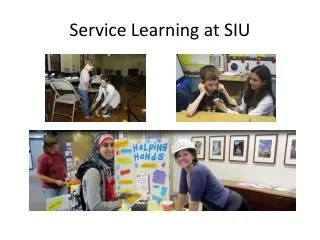 Service Learning at SIU