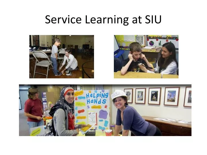 service learning at siu