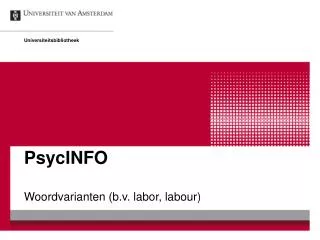 psycinfo