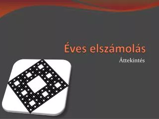 ves elsz mol s