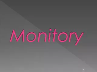 monitory