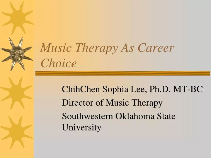 music therapy as career choice