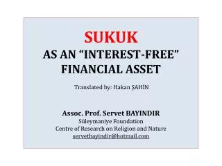Definition of Sukuk