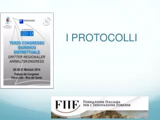 i protocolli