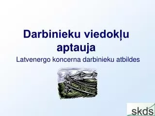 darbinieku viedok u aptauja