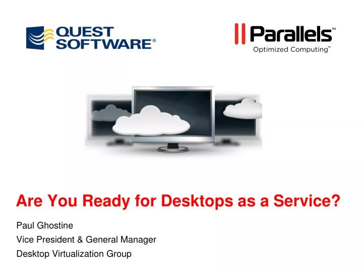 are you ready for desktops as a service