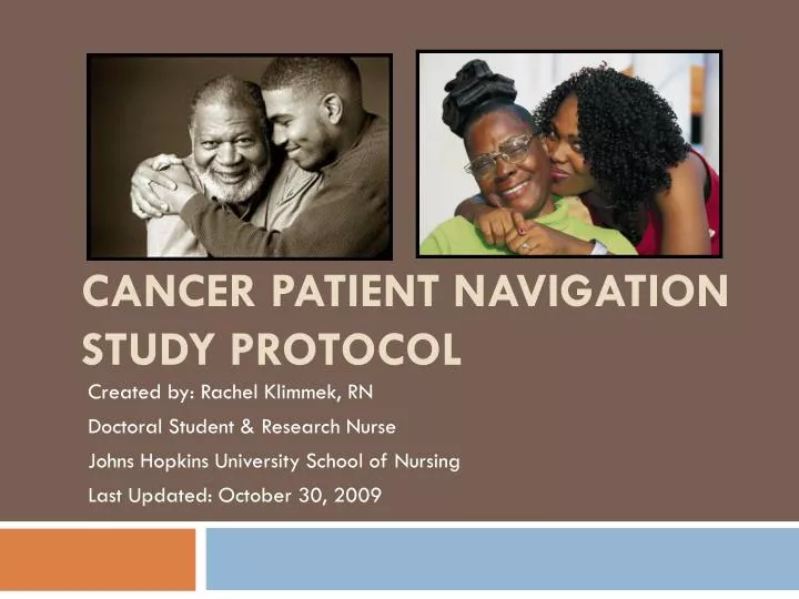 cancer patient navigation study protocol