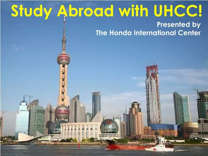 study abroad with uhcc