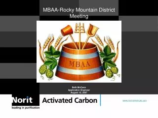 MBAA-Rocky Mountain District Meeting