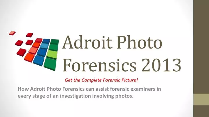 adroit photo forensics 2013
