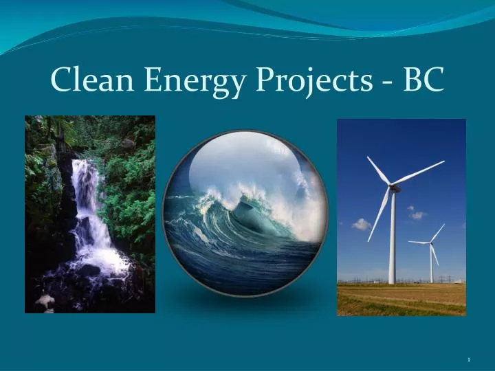 clean energy projects bc
