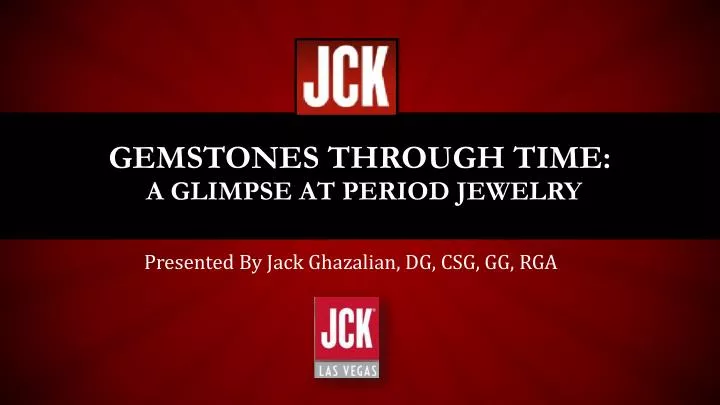 gemstones through time a glimpse at period jewelry