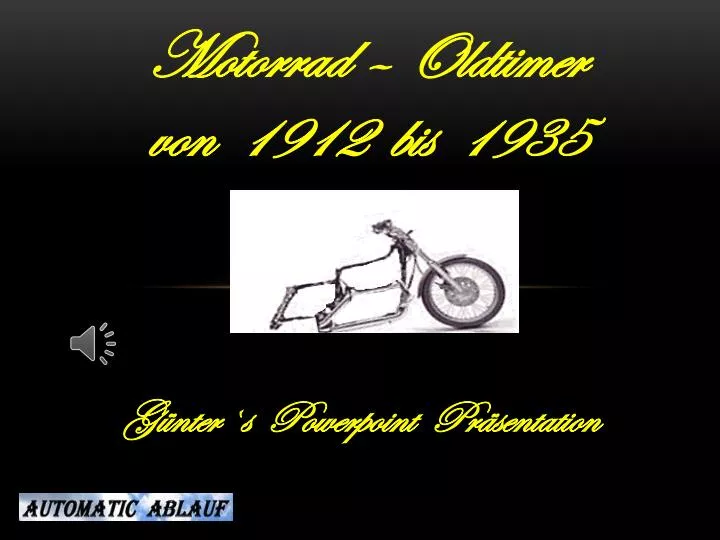 motorrad oldtimer von 1912 bis 1935