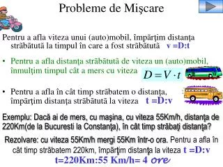 probleme de mi care