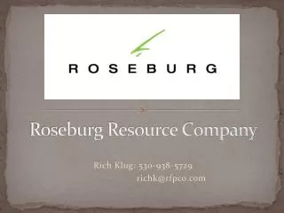 Roseburg Resource Company