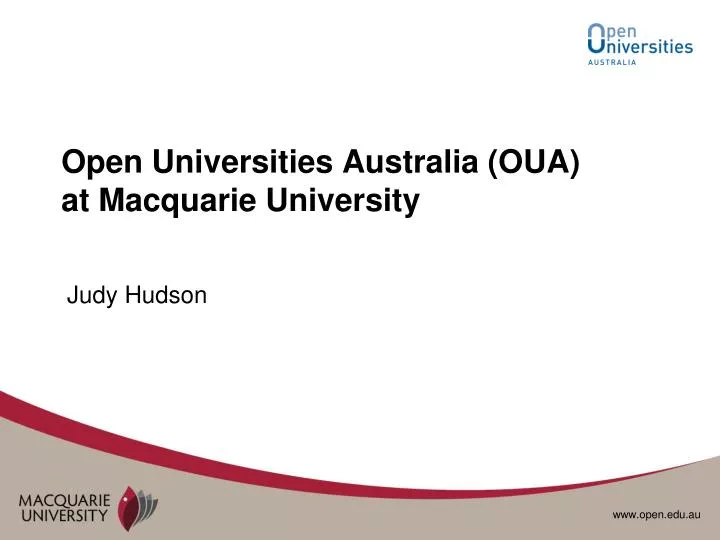 open universities australia oua at macquarie university