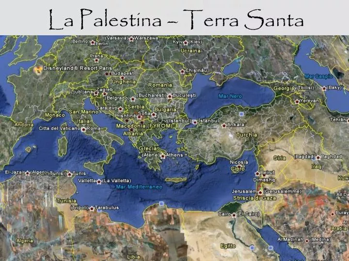 la palestina terra santa