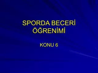 sporda becer ren m