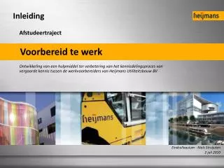 inleiding