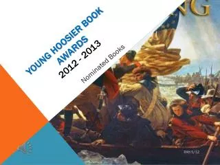 Young Hoosier Book Awards 2012 - 2013