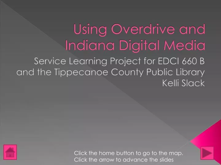 using overdrive and indiana digital media
