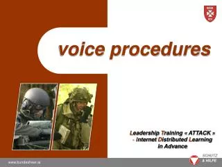 voice procedures