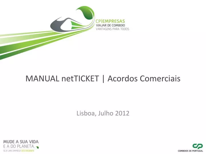 manual netticket acordos comerciais