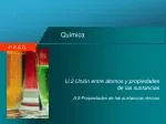 Química - slide 1