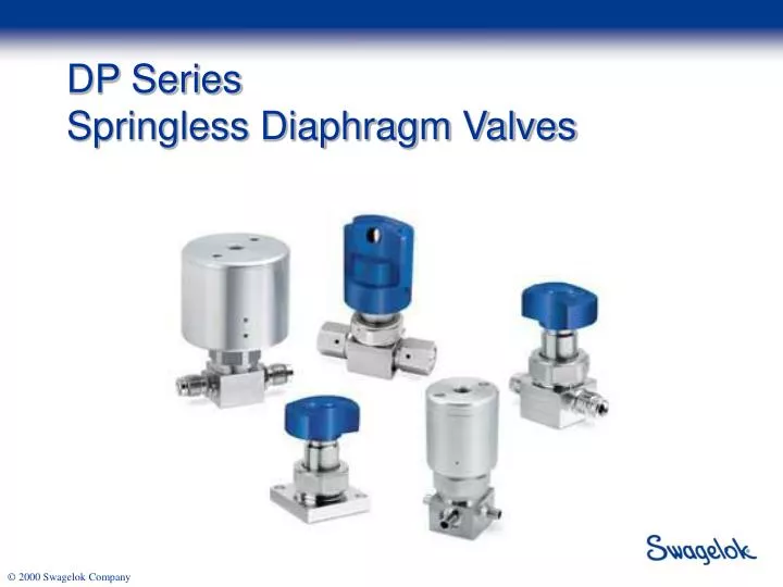 dp series springless diaphragm valves