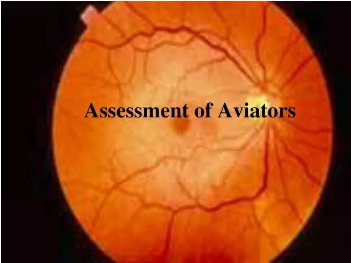 assessment of aviators