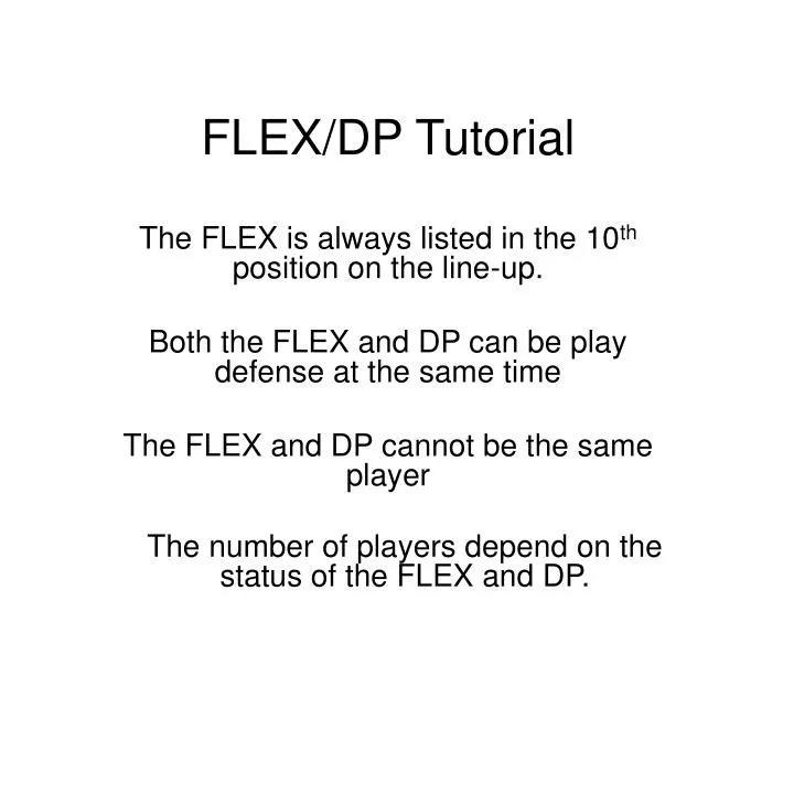 flex dp tutorial