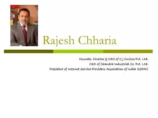 Rajesh Chharia