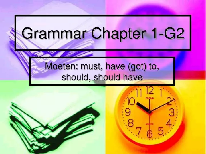 grammar chapter 1 g2