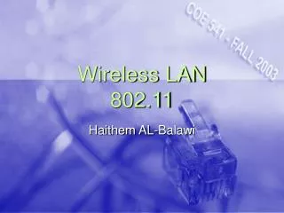 Wireless LAN 802.11