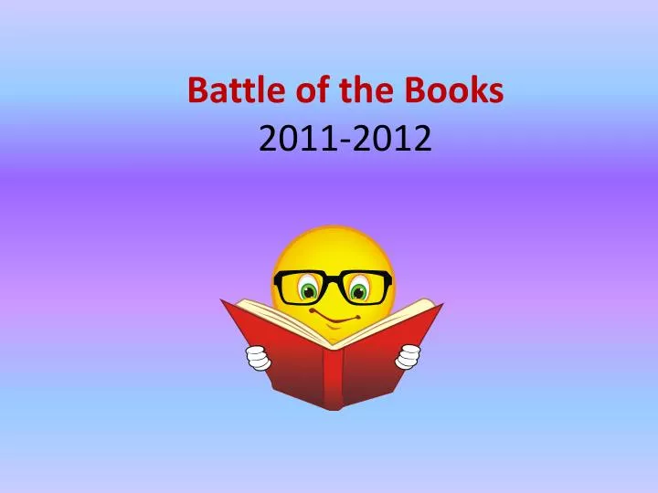 battle of the books 2011 2012