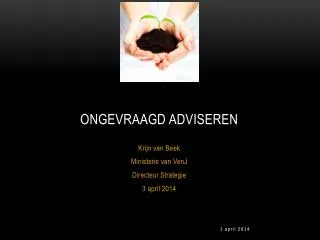 ongevraagd adviseren