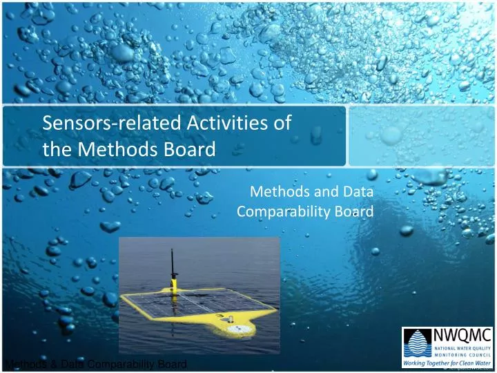 sensors related activities of the methods board