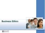 Business Ethics - slide 1