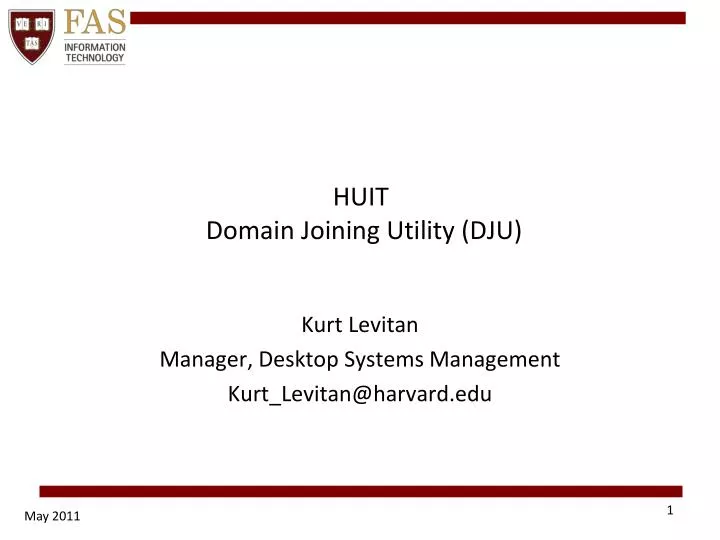 huit domain joining utility dju