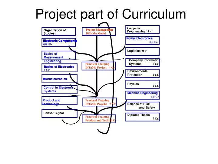 project part of curriculum
