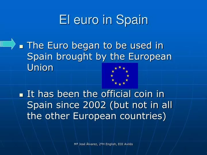 el euro in spain
