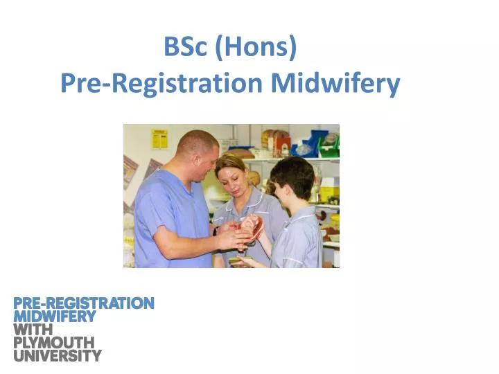 bsc hons pre registration midwifery