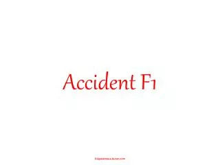accident f1
