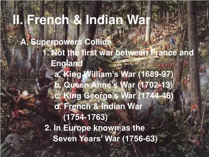 ii french indian war