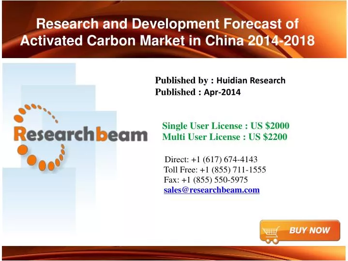 research and development forecast of activated carbon market in china 2014 2018